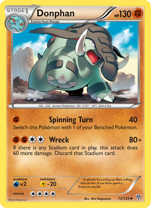 Donphan - Pokémon TCG Card