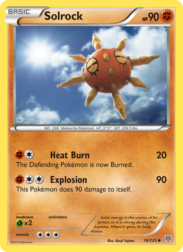 Solrock - Pokémon TCG Card