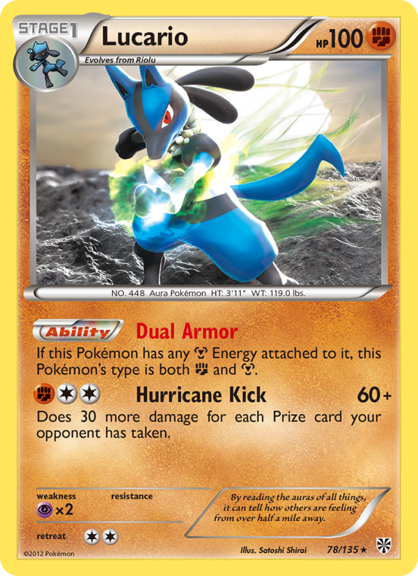 Lucario - Pokémon TCG Card
