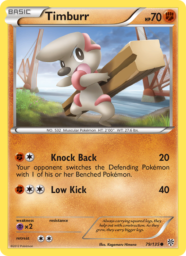 Timburr - Pokémon TCG Card