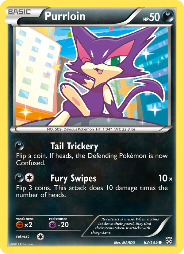 Purrloin - Pokémon TCG Card