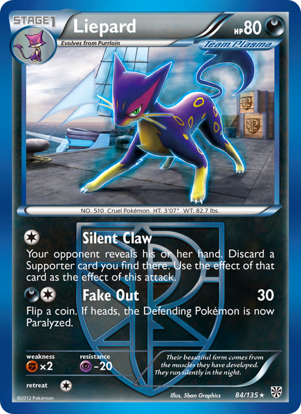 Liepard - Pokémon TCG Card