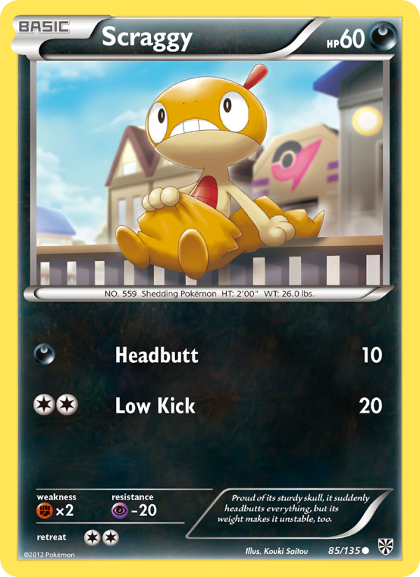 Scraggy - Pokémon TCG Card