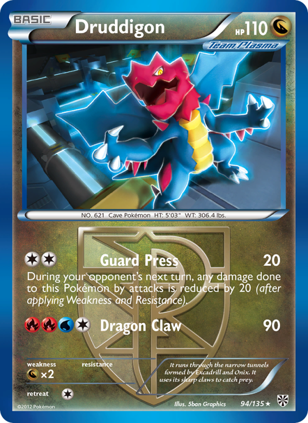 Druddigon - Pokémon TCG Card