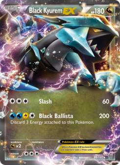 Black Kyurem-EX - pokemon TCG Card