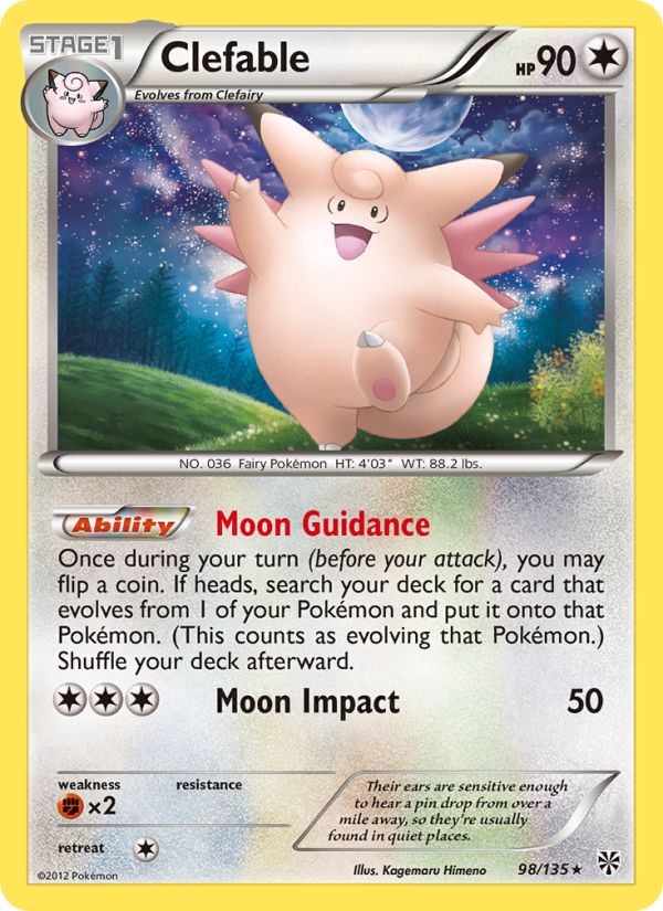 Clefable - Pokémon TCG Card