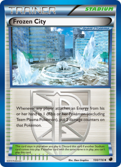 Frozen City - pokemon TCG Card