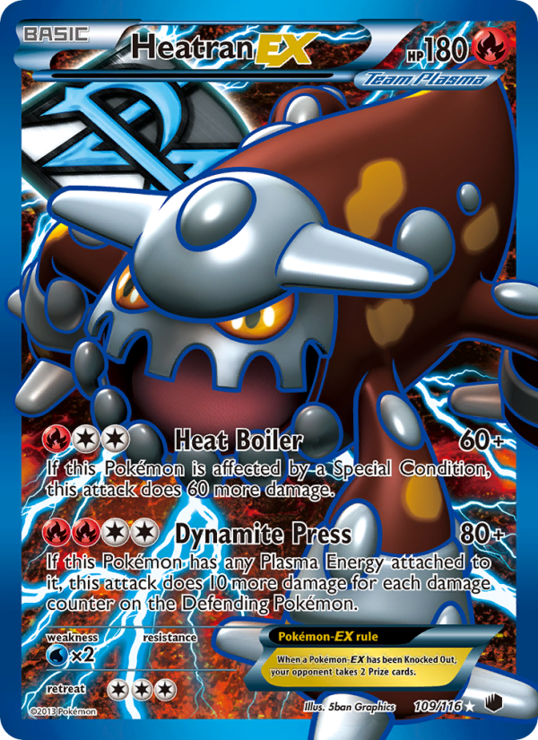 Heatran-EX - Pokémon TCG Card