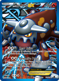 Heatran-EX - pokemon TCG Card
