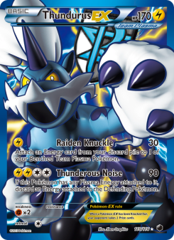 Thundurus-EX - pokemon TCG Card