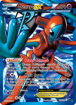 Deoxys-EX - pokemon TCG Card
