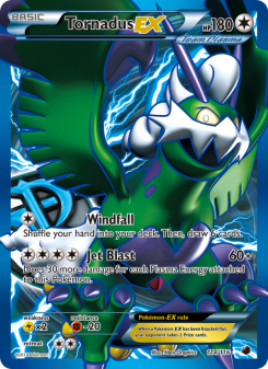 Tornadus-EX - pokemon TCG Card