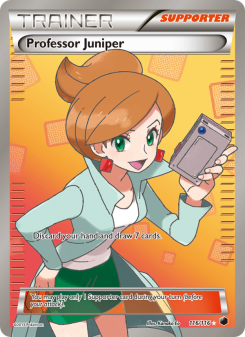 Professor Juniper - pokemon TCG Card