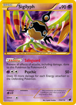 Sigilyph - pokemon TCG Card
