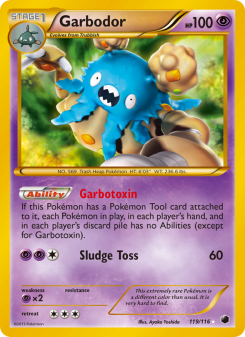 Garbodor - pokemon TCG Card