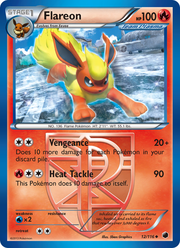 Flareon - Pokémon TCG Card