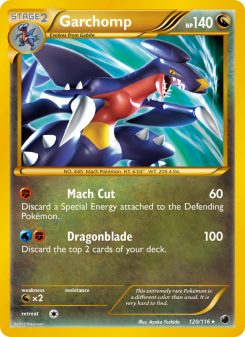 Garchomp - pokemon TCG Card