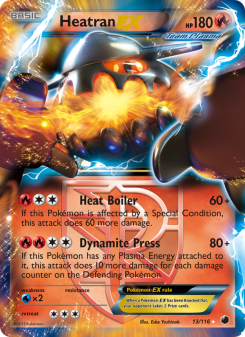 Heatran-EX - pokemon TCG Card