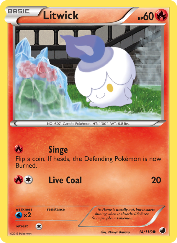 Litwick - Pokémon TCG Card