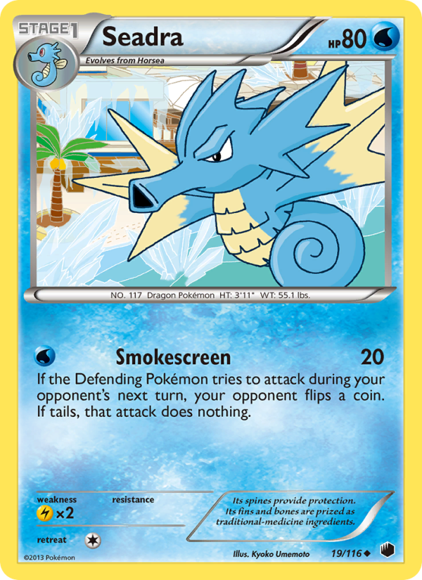 Seadra - Pokémon TCG Card