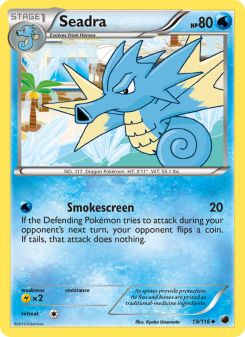 Seadra - pokemon TCG Card