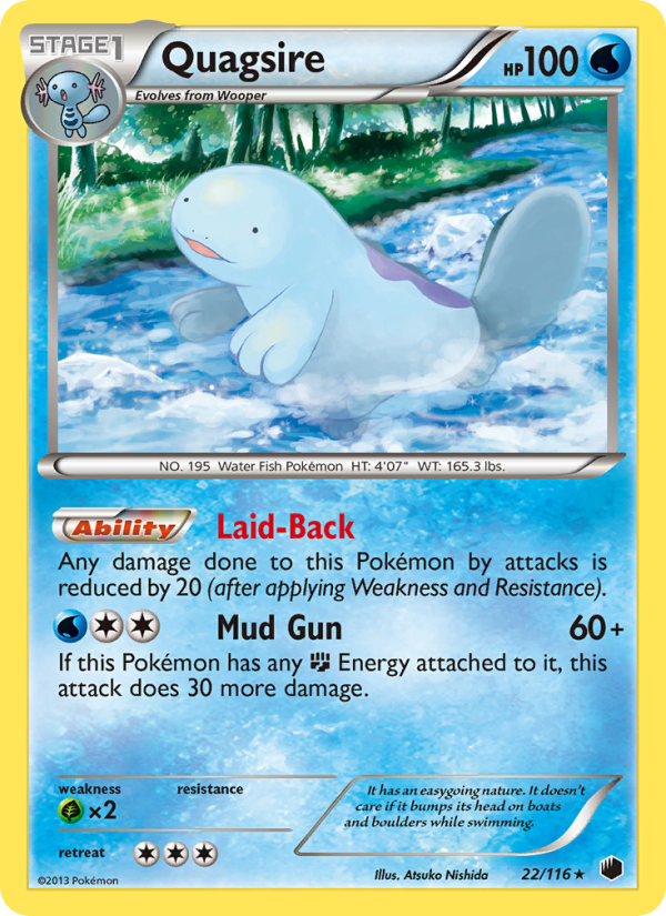 Quagsire - Pokémon TCG Card
