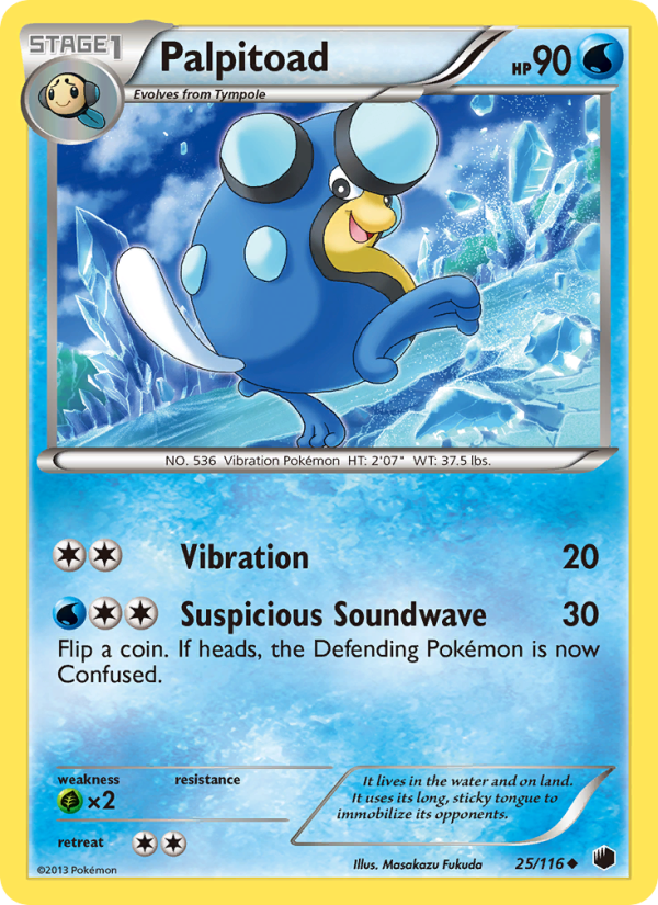 Palpitoad - Pokémon TCG Card