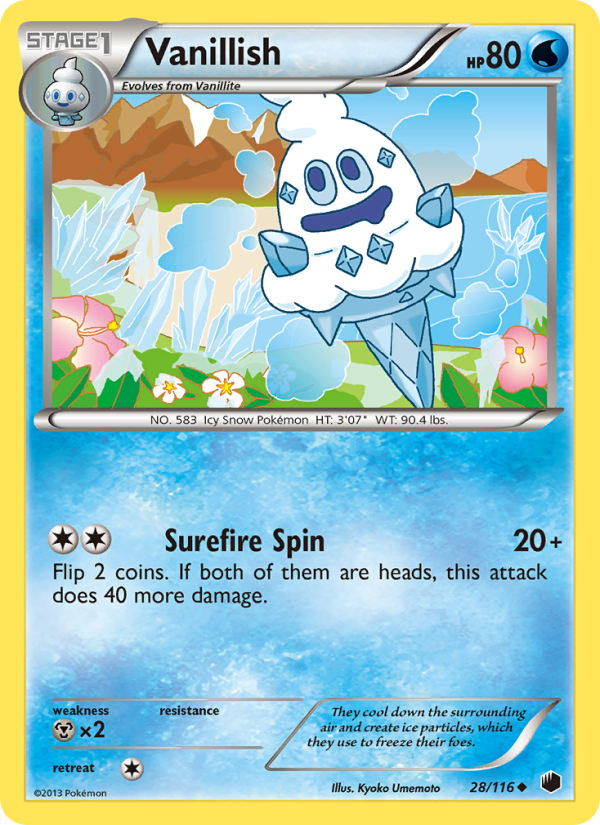 Vanillish - Pokémon TCG Card