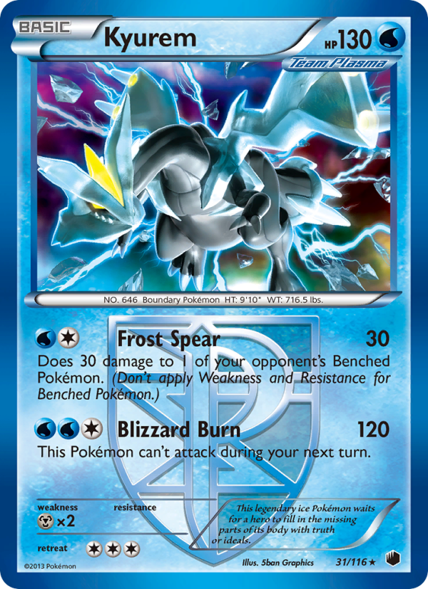 Kyurem - Pokémon TCG Card