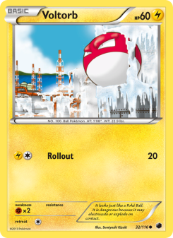 Voltorb - pokemon TCG Card
