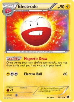 Electrode - pokemon TCG Card