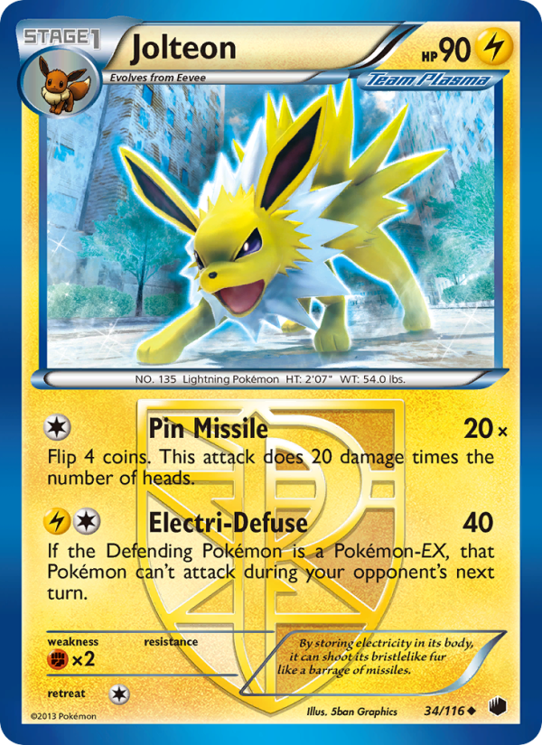 Jolteon - Pokémon TCG Card