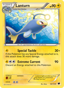 Lanturn - pokemon TCG Card