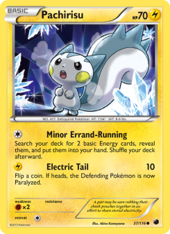 Pachirisu - pokemon TCG Card