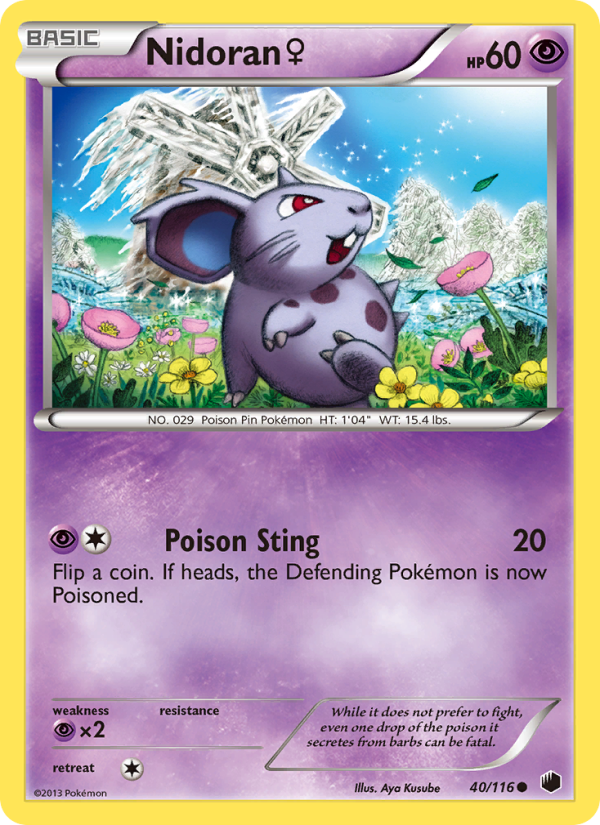 Nidoran♀ - Pokémon TCG Card
