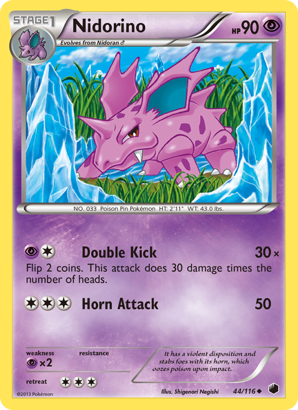 Nidorino - Pokémon TCG Card