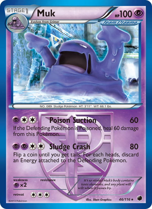 Muk - Pokémon TCG Card