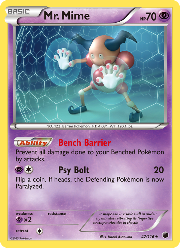 Mr. Mime - Pokémon TCG Card