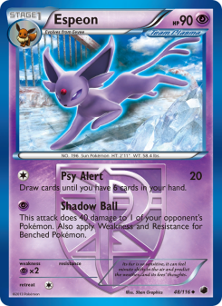 Espeon - pokemon TCG Card