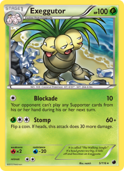 Exeggutor - pokemon TCG Card