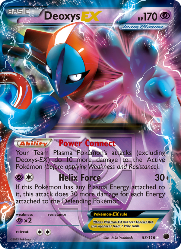 Deoxys-EX - Pokémon TCG Card