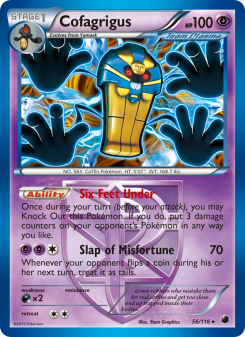 Cofagrigus - pokemon TCG Card