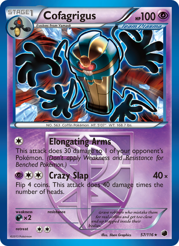 Cofagrigus - Pokémon TCG Card