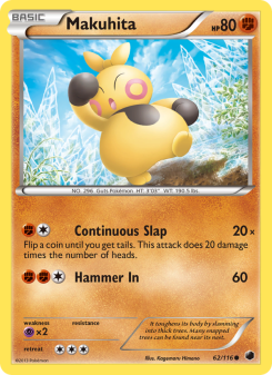 Makuhita - pokemon TCG Card