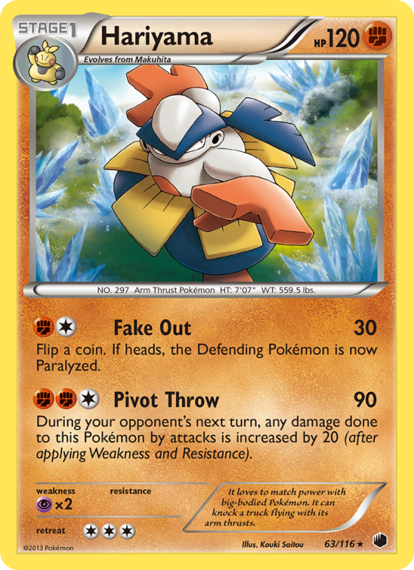 Hariyama - Pokémon TCG Card