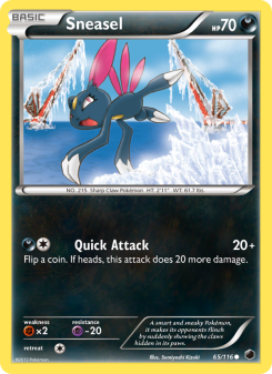 Sneasel - pokemon TCG Card