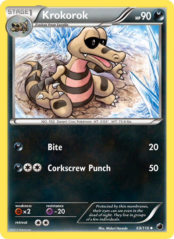 Krokorok - Pokémon TCG Card