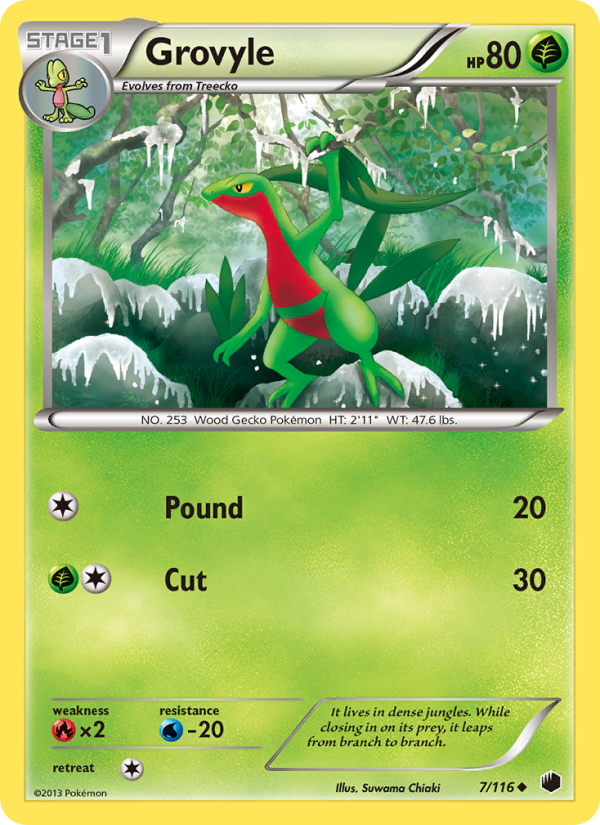 Grovyle - Pokémon TCG Card