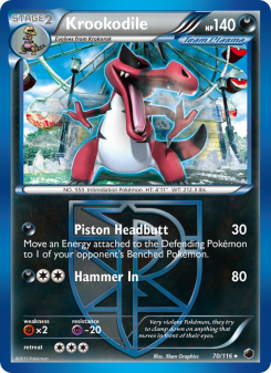 Krookodile - pokemon TCG Card