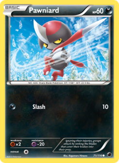 Pawniard - pokemon TCG Card